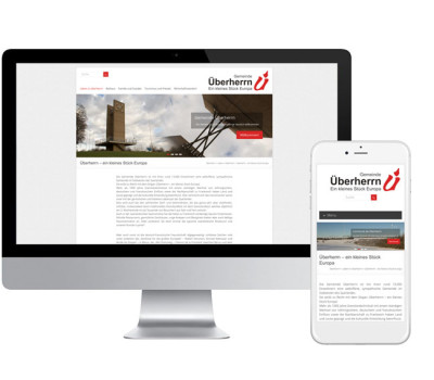 Webseite der Gemeinde Überherrn